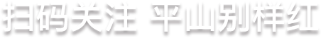 扫码关注 平山别样红